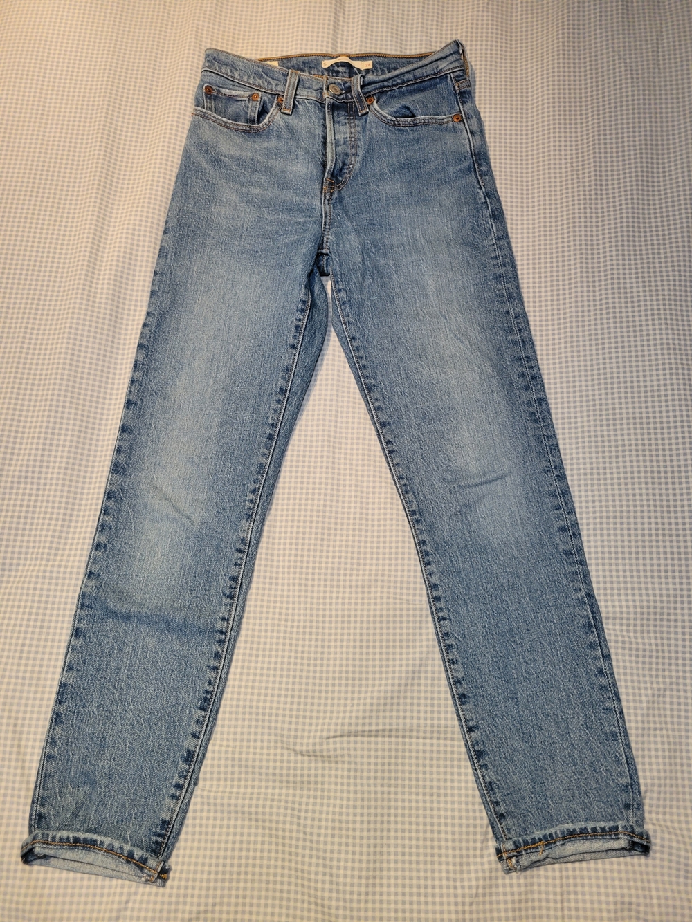 Levi's Light Blue Straight-Leg Women's Jeans